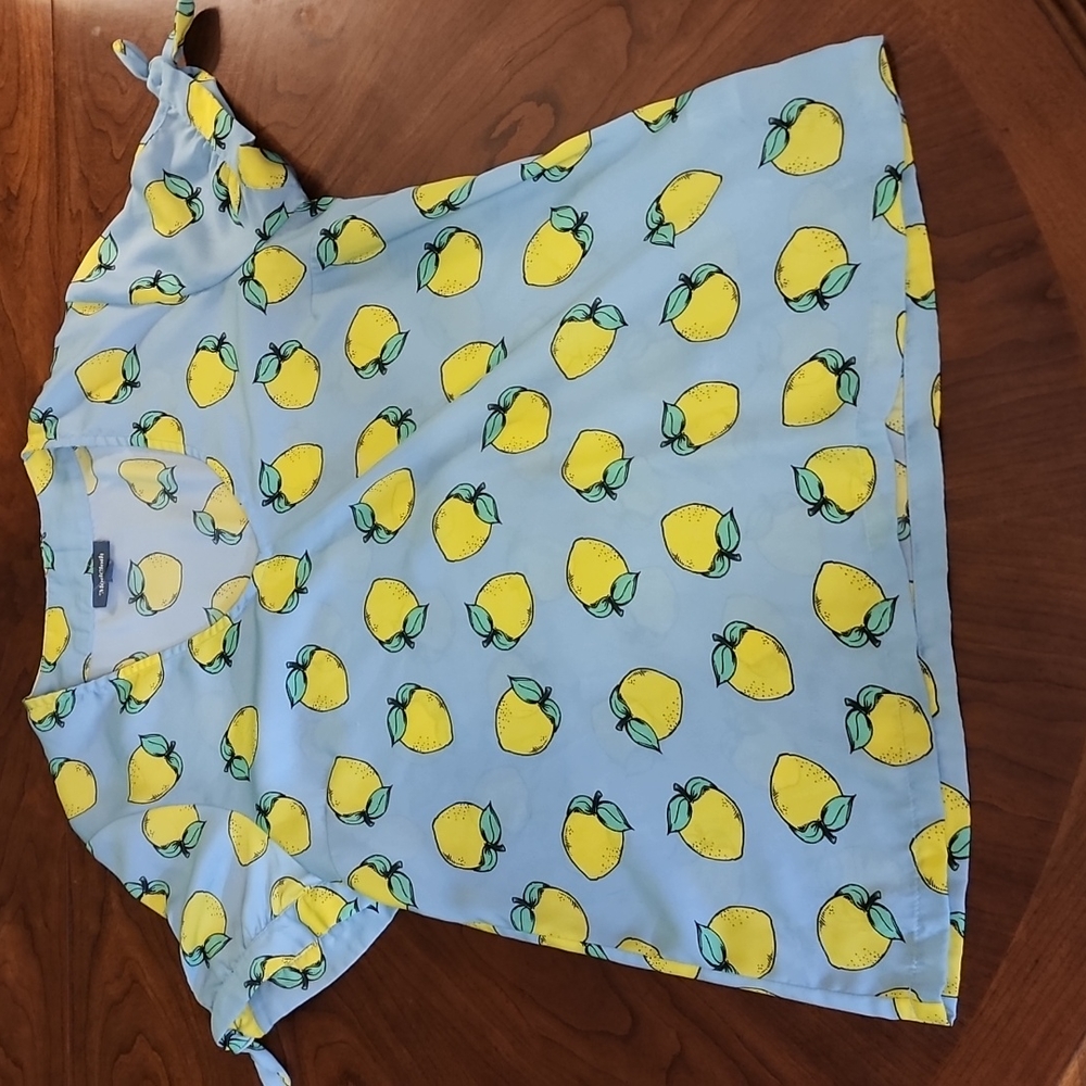 MODCLOTH lemon shirt